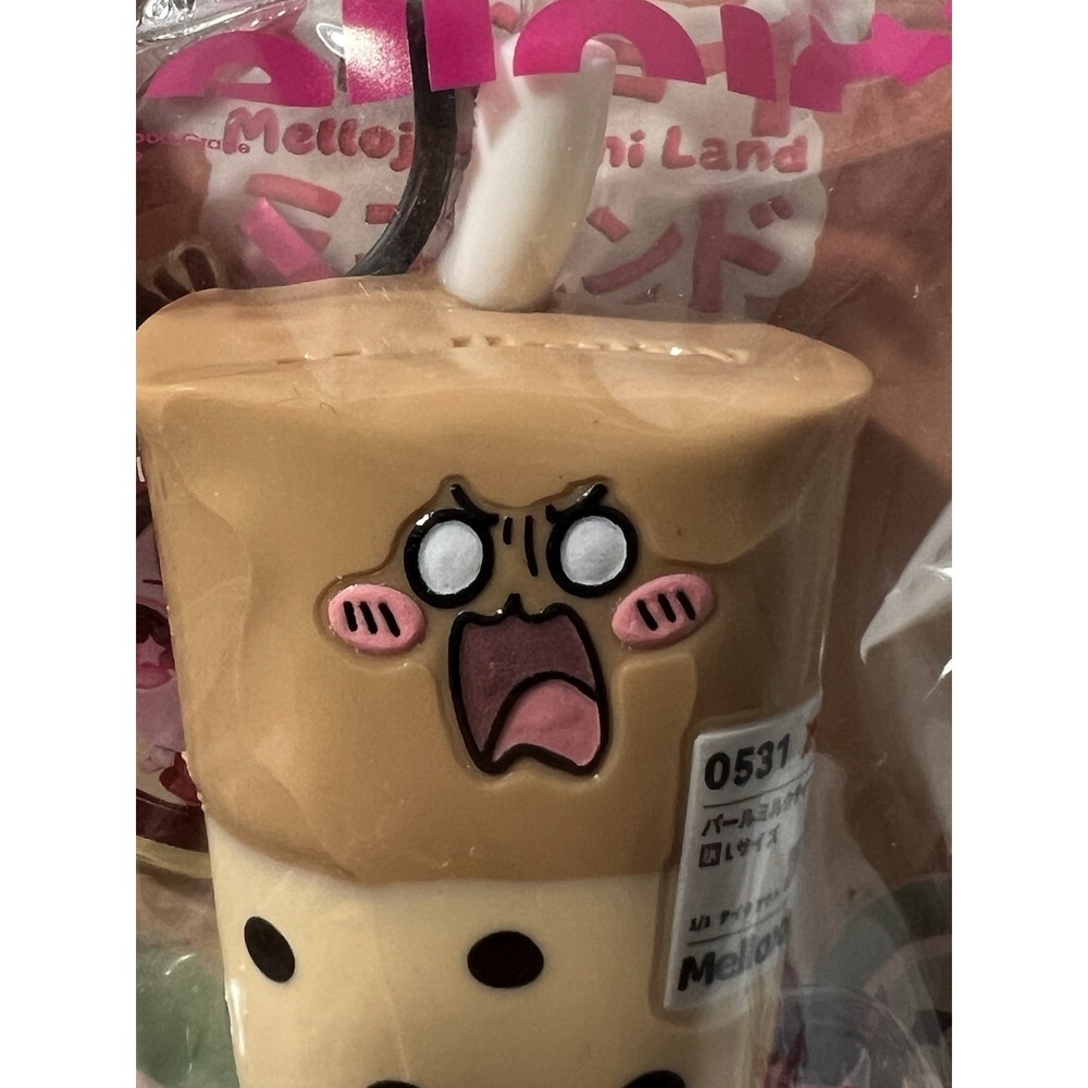MelloJoy Mini Land Mini angry boba milk tea Squishy Stress Relief Toy Dry Yogurt - Picture 4 of 13